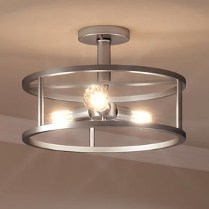 A gorgeous UQL3170 Scandinavian Ceiling Light fixture with three lights by Urban Ambiance.