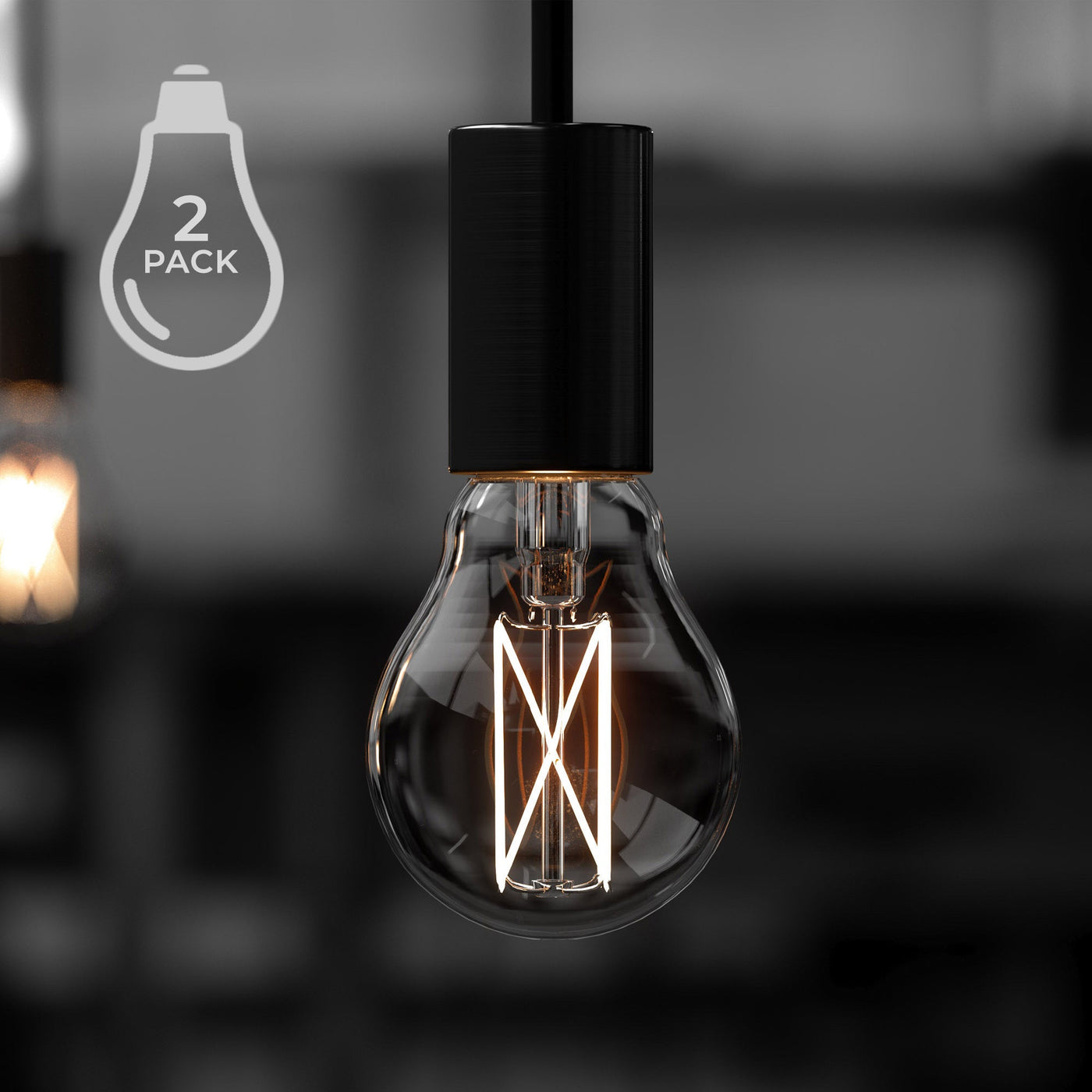 UBB2010 Luxury LED Bulbs 60W Equivalent Vintage Edison Style