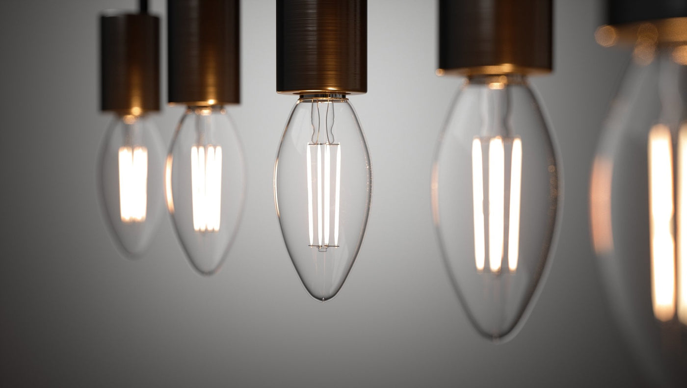 Candelabra base on sale led bulbs