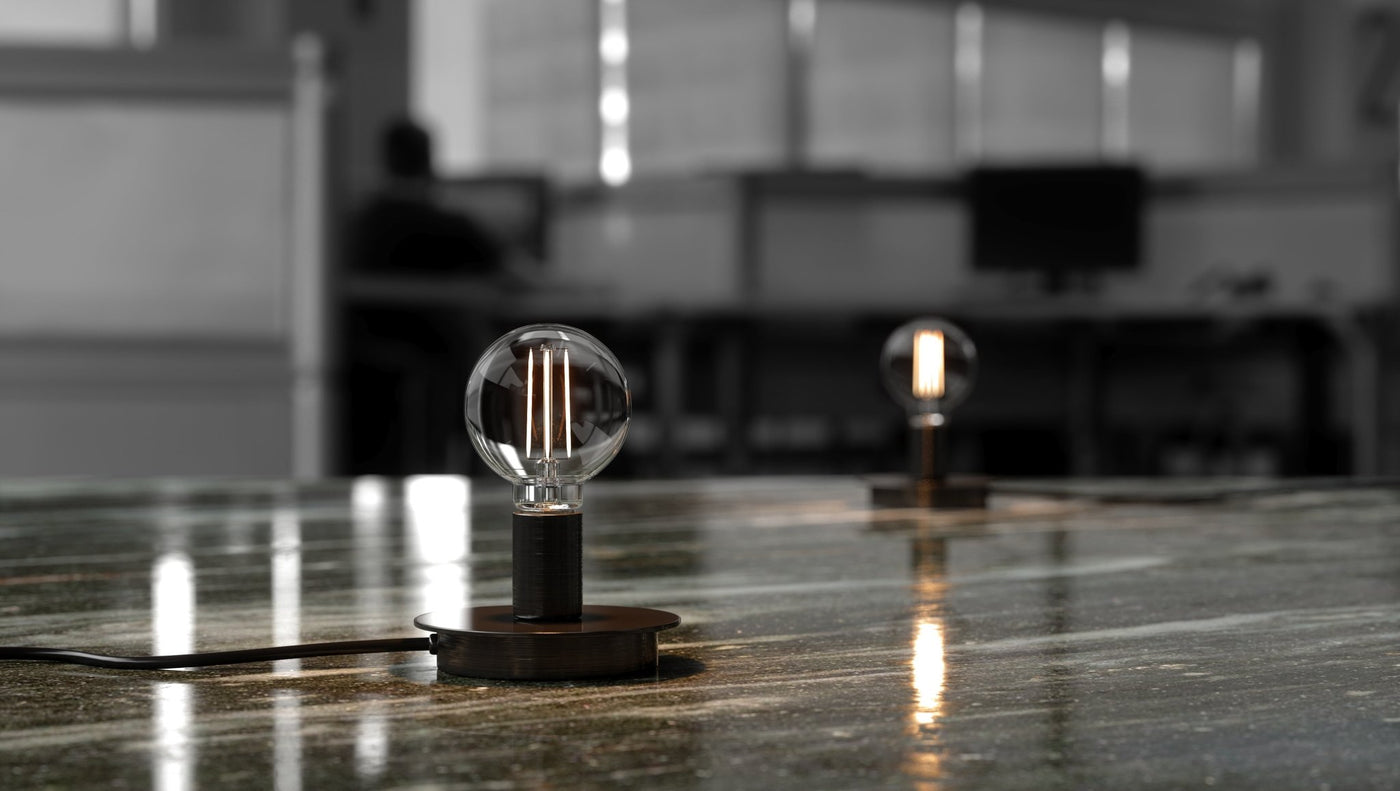 G16 candelabra bulb top