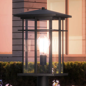 A gorgeous Urban Ambiance outdoor lamp with a Milwaukee Collection bulb.