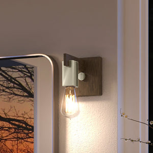 A luxurious lighting fixture, the UEX2630 Mid-Century Modern Wall Sconce from the Westerly Collection by Urban Ambiance features a satin nickel finish and a gorgeous design.