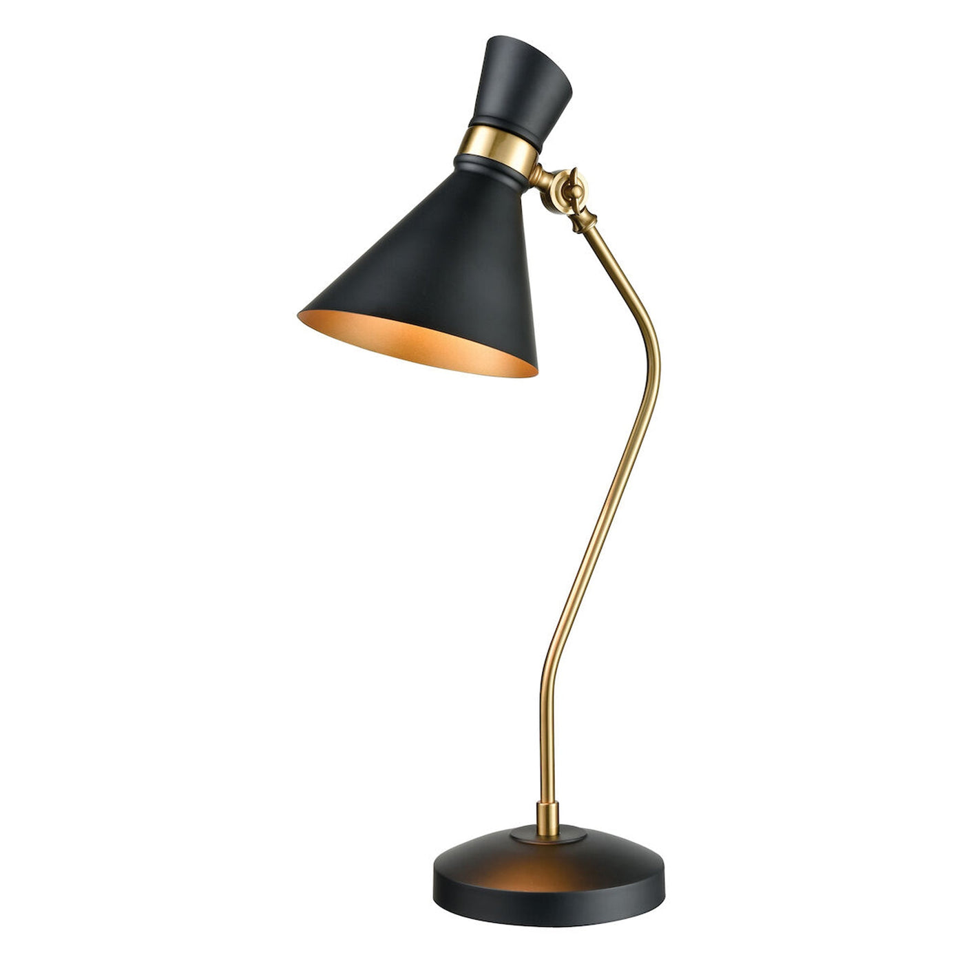 UEX7370 Modern Desk Lamp 13''W x 7''D x 29''H, Aged Brass and Black Fi – Urban Ambiance UEX7370 Modern Desk Lamp 13''W x 7''D x 29''H, Aged Brass and Black Fi – Urban Ambiance