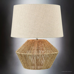 UEX7780 Scandinavian Table Lamp 14''W x 14''D x 19.5''H