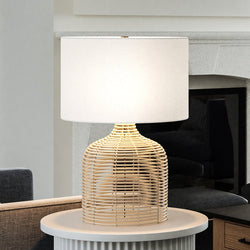 A gorgeous lighting fixture, the UEX8010 Scandinavian Table Lamp adds warmth and style to a living room.