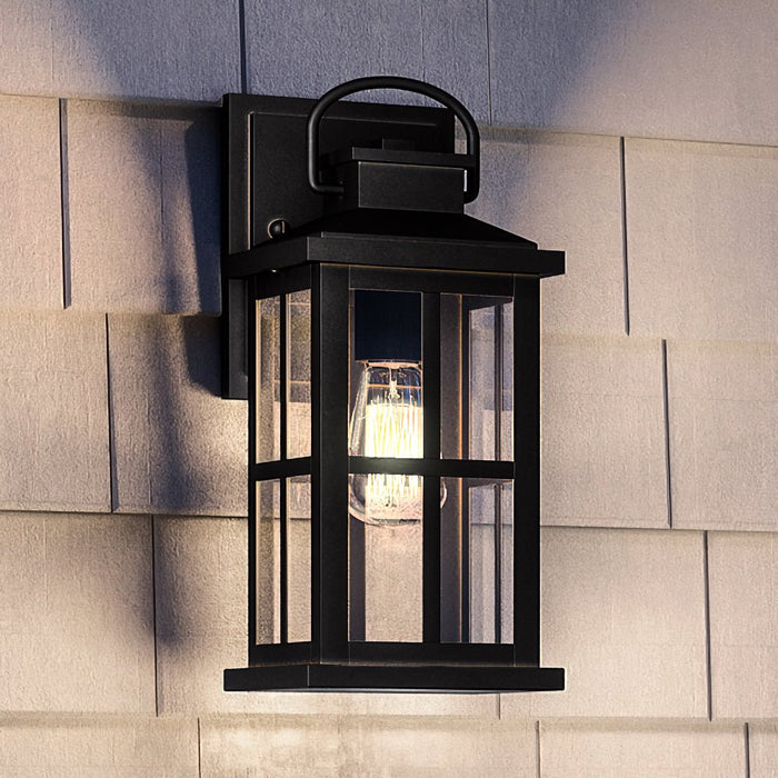 UHP1290 Transitional Outdoor Wall Sconce 12''H x 5''W, Olde Bronze Finish, Anaheim Collection