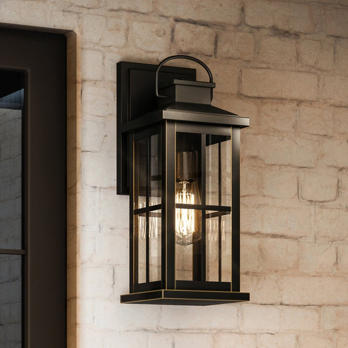 UHP1292 Transitional Outdoor Wall Sconce 18''H x 7''W, Olde Bronze Finish, Anaheim Collection
