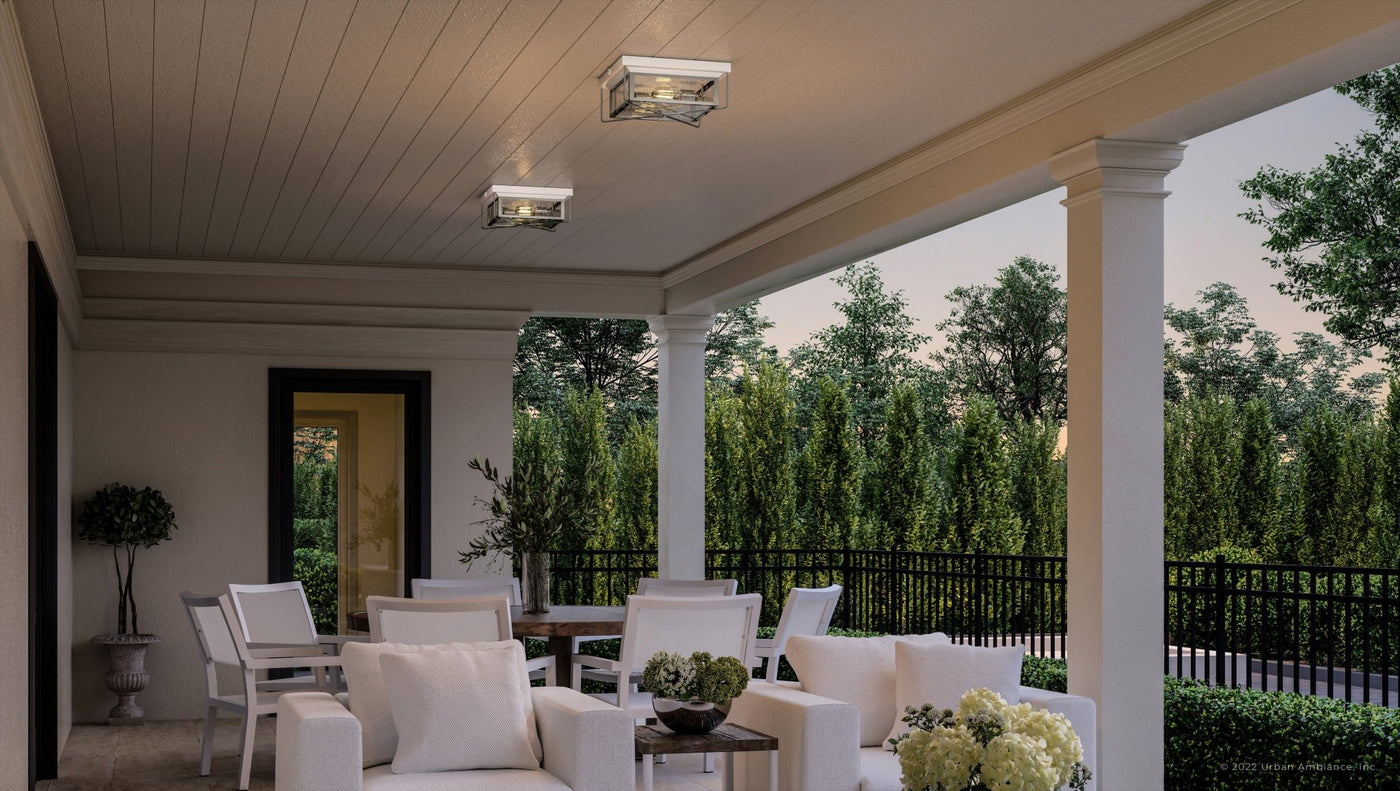 Outdoor outlet ceiling lights