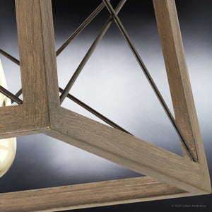 A gorgeous UHP3908 Industrial Ceiling Light with a light bulb in it.