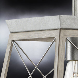 A gorgeous UHP3915 Industrial Pendant 9''H x 10''W lighting fixture with a metal frame and a glass bulb by Urban Ambiance.