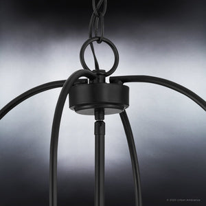 A gorgeous Urban Ambiance UHP3978 Modern Farmhouse Chandelier - a stunning lighting fixture.