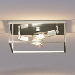 A UHP4030 modern lighting fixture with two luxury bulbs.