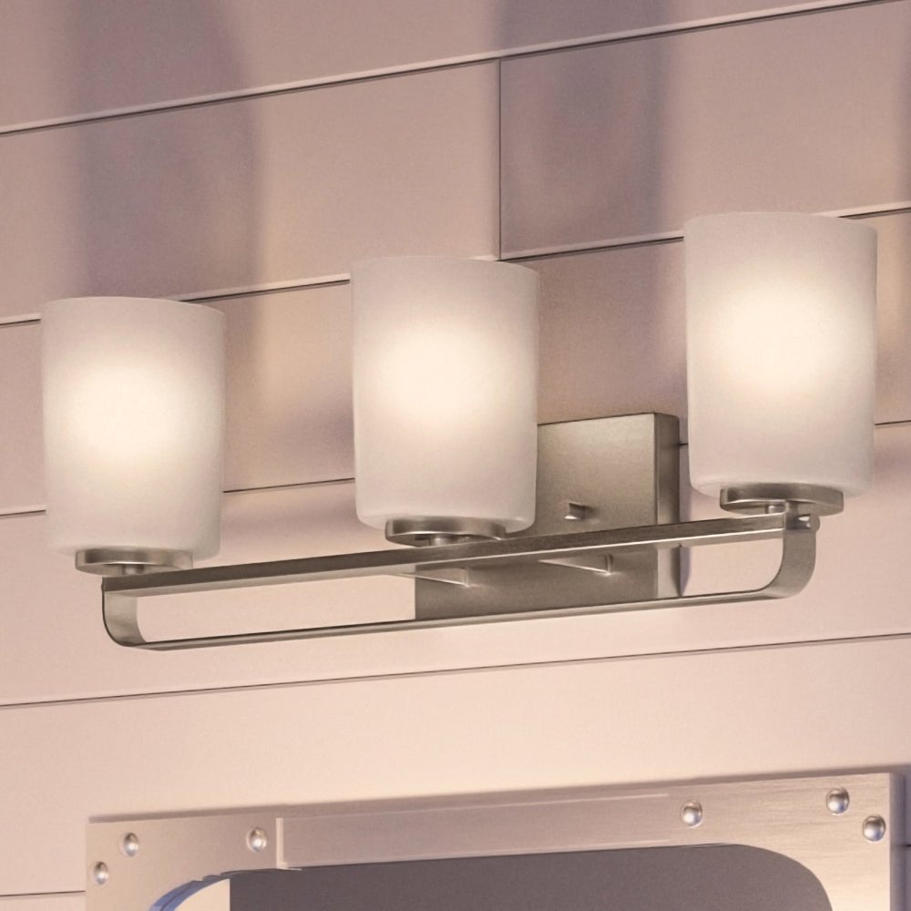 UHP4106 Modern Bath Light x 23''W, Brushed Nickel Finish