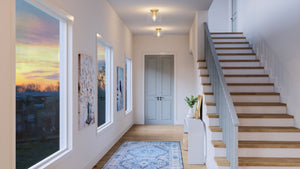 An image of a unique and beautiful UHP4160 Traditional Ceiling Light 7.375''H x 8.625''W, Satin Gold Finish, Esperance Collection by Urban Ambiance