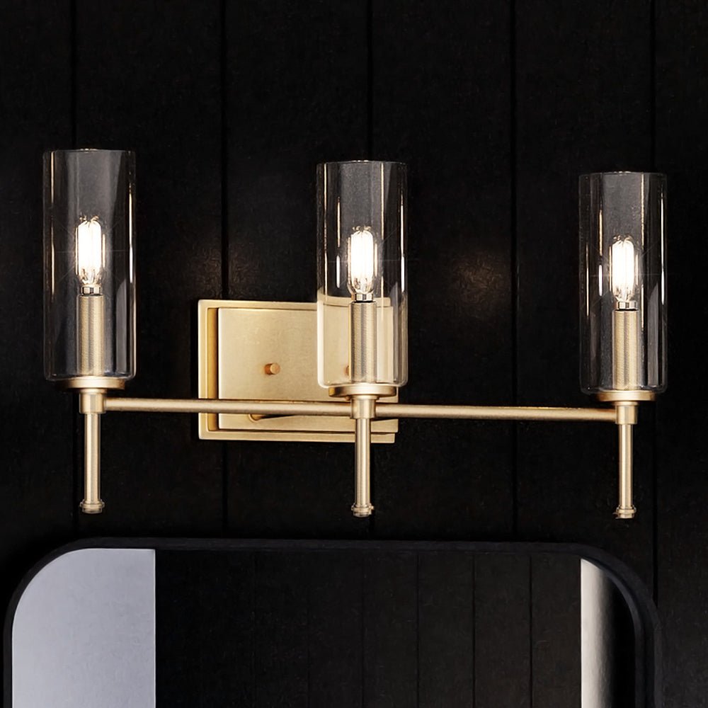 UHP4226 Contemporary Bath Light 11.5''H x 22.125''W, Olde Brass Finish ...