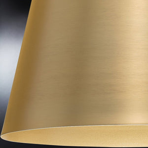 A unique pendant light from the Coronado Collection by Urban Ambiance, featuring a brushed bronze finish.