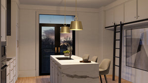 A gorgeous and unique lamp from the Coronado Collection by Urban Ambiance, the UHP4253 New Traditional Pendant 11.875''H x 12.375''W features a brushed bronze