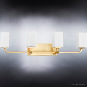 A beautiful contemporary bath lamp.