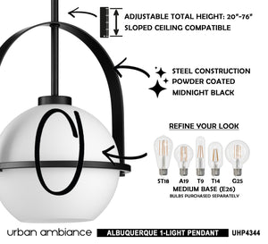 The instructions for how to make a gorgeous pendant light by Urban Ambiance.