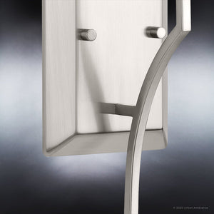 A unique lighting fixture, the UHP4376 Contemporary Wall Sconce by Urban Ambiance showcases a curved shape.