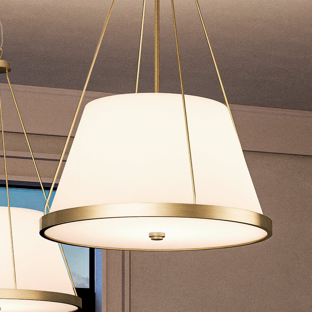 UHP4387 Traditional Chandelier 30''H x 22''W, Olde Brass Finish, Atlan ...