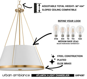 Luxury Urban Ambiance UHP4387 Traditional Chandelier.