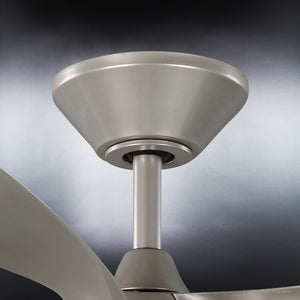 An image of a unique Urban Ambiance UHP9371 Transitional Lighting Fixture 14.25''H x 60''W, Hand-Painted Silver Finish, Albany Collection with a light