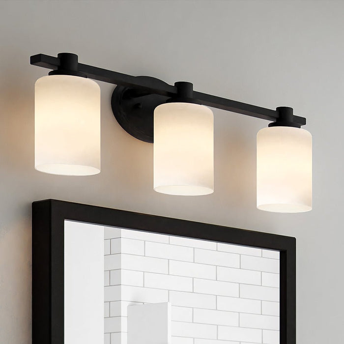ULB2102 New-Traditional Bath Light, 8''H x 23''W, Antique Bronze Finish, Predava Collection