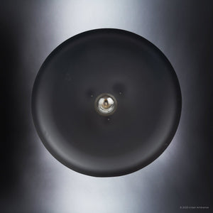 An image of a gorgeous Urban Ambiance ULB2191 Transitional Pendant, 8''H x 20''W, Matte Black and Gold Finish from the Westport Collection.