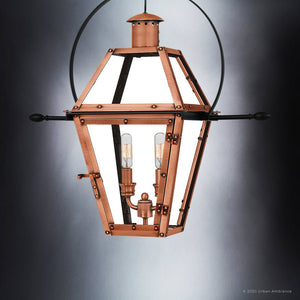 Urban Ambiance - UQL1383 Historic Outdoor Pendant Light, 23.5