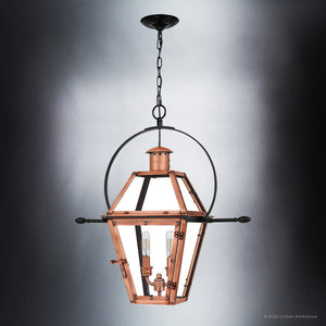 Urban Ambiance - UQL1383 Historic Outdoor Pendant Light, 23.5