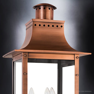 Urban Ambiance - Outdoor Post/Pier Light - UQL1410 Antique Outdoor Post/Pier Light, 26