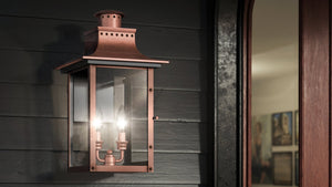Urban Ambiance - Outdoor Wall Light - UQL1412 Antique Outdoor Wall Light, 19