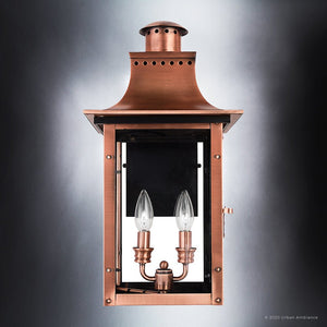 Urban Ambiance - Outdoor Wall Light - UQL1412 Antique Outdoor Wall Light, 19