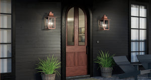 Urban Ambiance - Outdoor Wall Light - UQL1412 Antique Outdoor Wall Light, 19