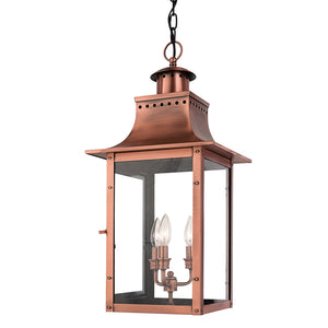 Urban Ambiance - Outdoor Pendant Light - UQL1414 Antique Outdoor Pendant Light, 26