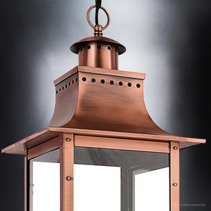 Urban Ambiance - Outdoor Pendant Light - UQL1414 Antique Outdoor Pendant Light, 26
