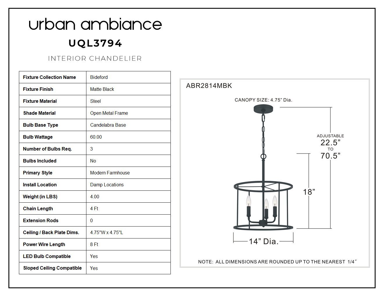 Ambiance Picture Frame Glass And Backing