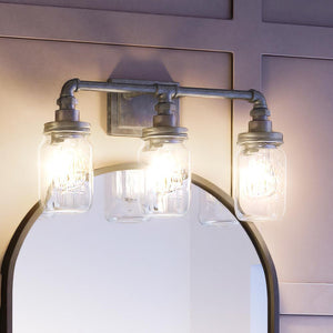 Luxury Dallas Collection wall sconce with unique industrial chic design.