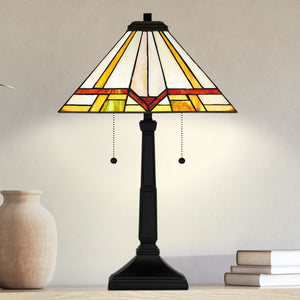 Urban Ambiance - Table Lamp - UQL7013 Mediterranean Indoor Table Lamp, 23''H x 14''W x 14''D, Matte Black Finish, Merton Collection -