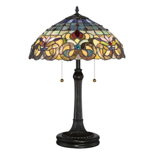 Urban Ambiance - Table Lamp - UQL7033 Rustic Indoor Table Lamp, 22.75''H x 16''W x 16''D, Vintage Bronze Finish, Maldon Collection -