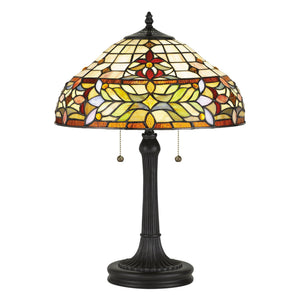 Urban Ambiance - Table Lamp - UQL7038 Natural Indoor Table Lamp, 22.5''H x 16''W x 16''D, Vintage Bronze Finish, Hamlets Collection -