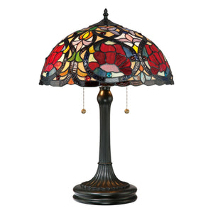 Urban Ambiance - Table Lamp - UQL7160 Tuscan Indoor Table Lamp, 23''H x 15.5''W x 15.5''D, Vintage Bronze Finish, Wimborne Collection -