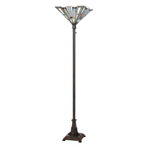 Urban Ambiance - Floor Lamp - UQL7172 Posh Indoor Floor Lamp, 71''H x 16''W x 16''D, Valiant Bronze Finish, Beverley Collection -