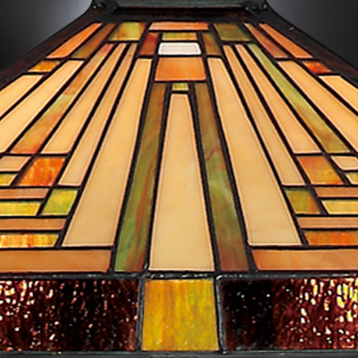 Mission style glass lamp shades cheap