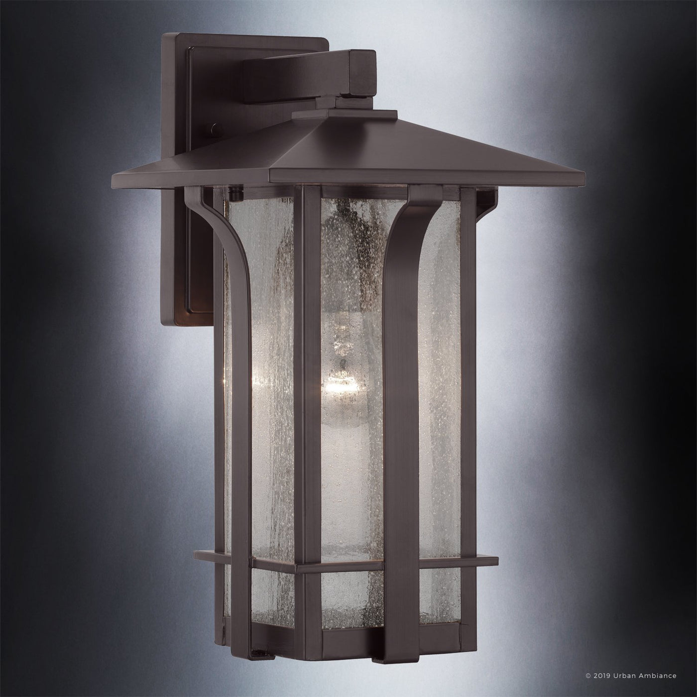 Avery Home Lighting Bayland 3-Light Outdoor Bronze Wall Light