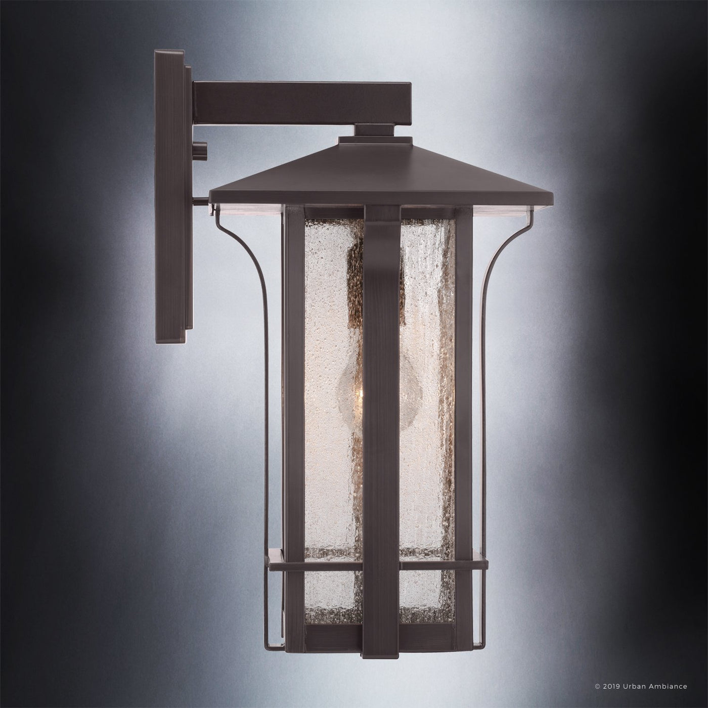 Avery Home Lighting Bayland 3-Light Outdoor Bronze Wall Light