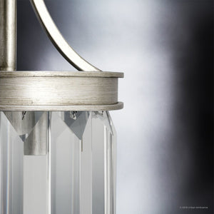 A close up image of a gorgeous Lille Collection luxury chandelier lamp.