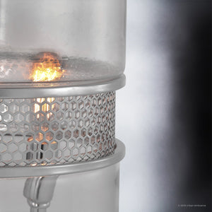 An UHP2840 Vintage Chandelier, a gorgeous lighting fixture with a candle in it.